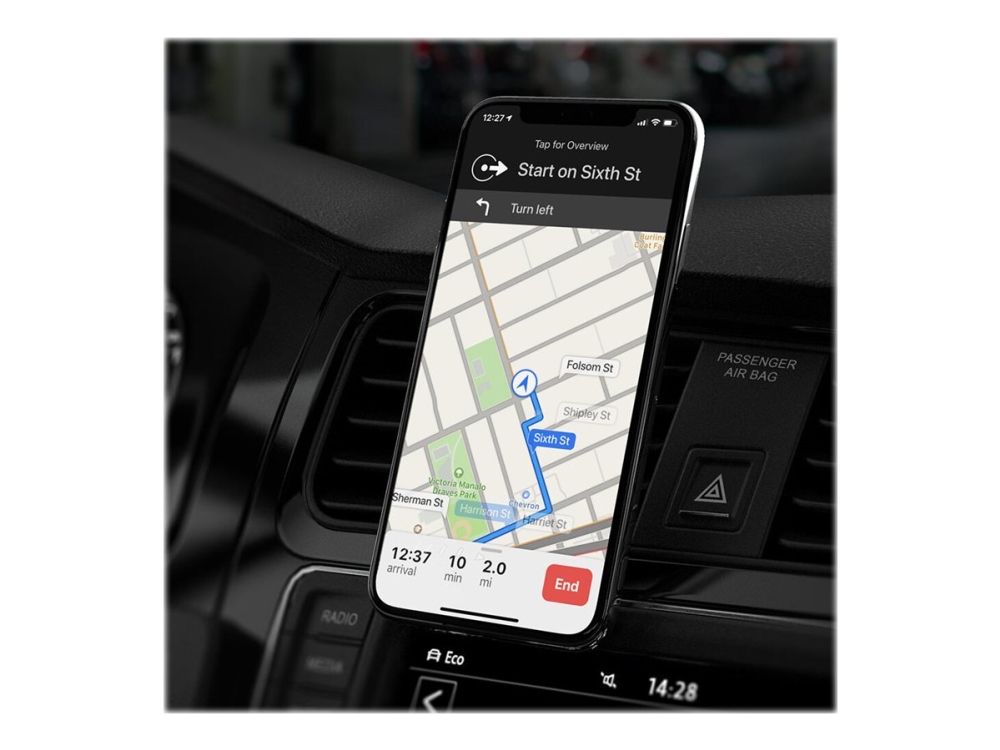 Popsockets Popmount 2 - Bilholder For Mobiltelefon - Sort