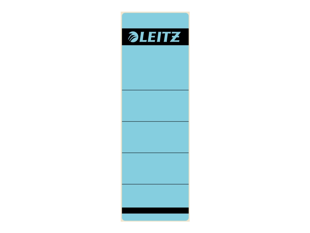 Leitz Rückenschilder Für Standard- Und Hartpappe-Ordner, Blau, Rechteck, Ringordner, Papier, 61 Mm, 192 Mm