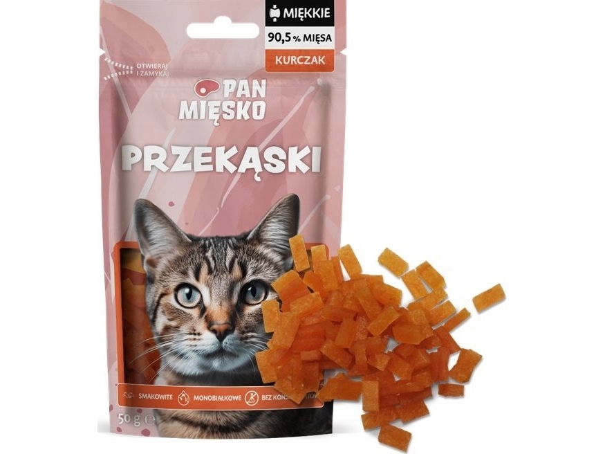 Kattgodis Kyckling (vuxen) 50g | Sällskapsdjur - Katt - Kattgodis | GameStuff