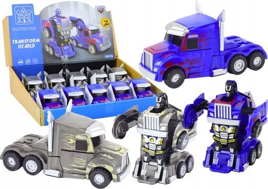 LeanToys Auto-Robot lastbil 2i1 robot 2 farver