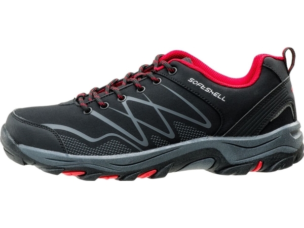 Trekking-Schuhe Herren Martes Rot/Schwarz Gr. 43