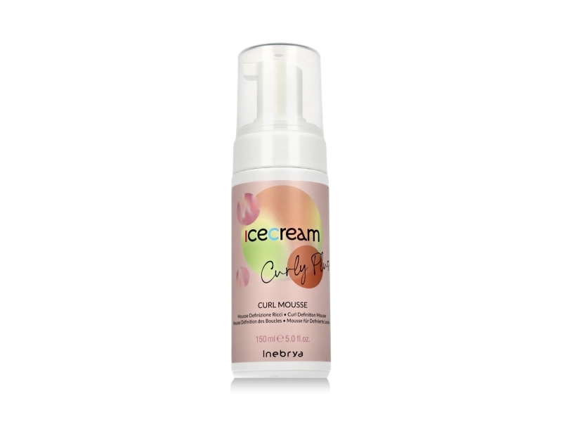 Inebrya Ice Cream Curly Plus Curl Mousse 150 Ml