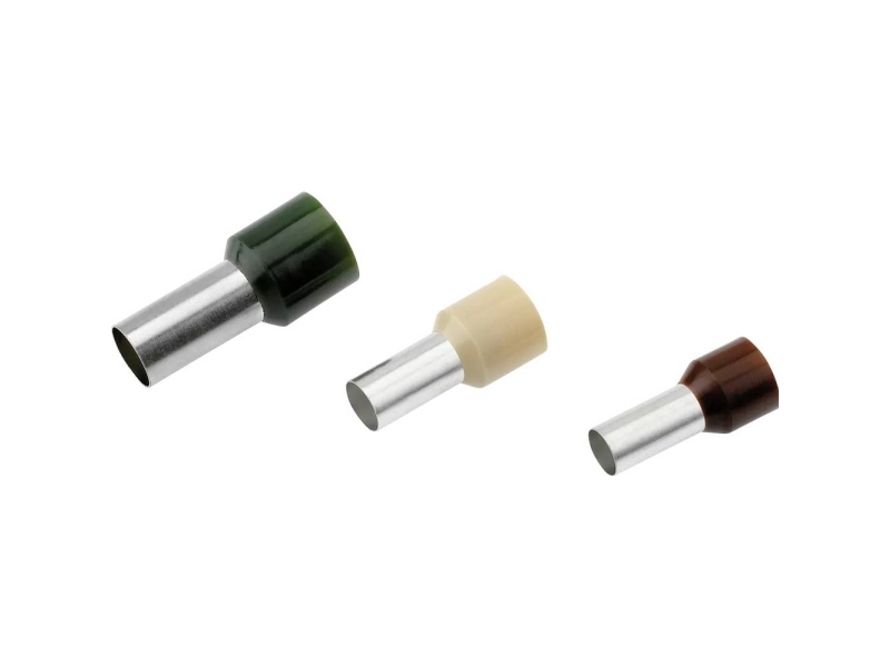 Cimco 187101 Aderendhülse 0.14 Mm² Teilisoliert Braun 100 St. (187101)