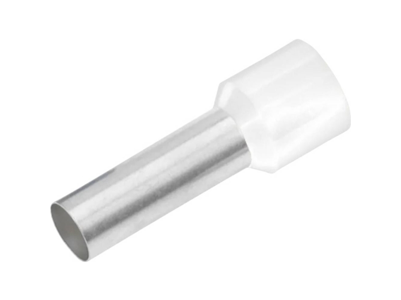 Cimco 187002 Aderendhülse 0.5 Mm² Teilisoliert Weiß 100 St. (187002)
