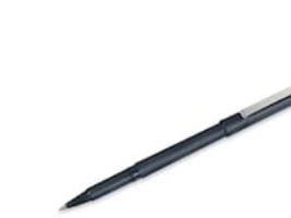 Rollerpen Uni-ball UB-120 Micro 0,3 mm sort (12 stk.) | Skrivredskap - Kulspetspennor & Reservoarpennor - Rullpennor | GameStuff