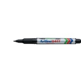 Permanent marker Artline EK041T Twin tip, sort