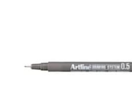Fineliner Artline Drawing Pen EK235, 0,5 mm, sort | Skrivredskap - Märkpennor - Permanent Marker | GameStuff