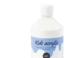 Acrylfarve A-Color 32102 mat hvid 500 ml | Skola & Hobby - Konstmaterial - Akryl & Akvareller | GameStuff