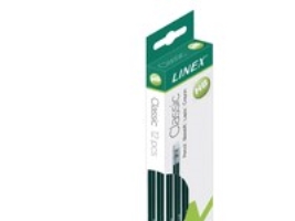 LINEX CLASSIC BLYANT WPE100 HB MED VISKELÆDER 12 STK. | Skrivredskap - Blyertspennor & pencils - Blyertspennor | GameStuff