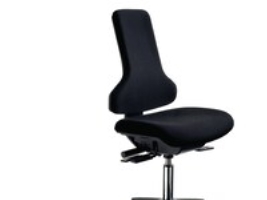 Kontorstol Dauphin TEC Profile, sort