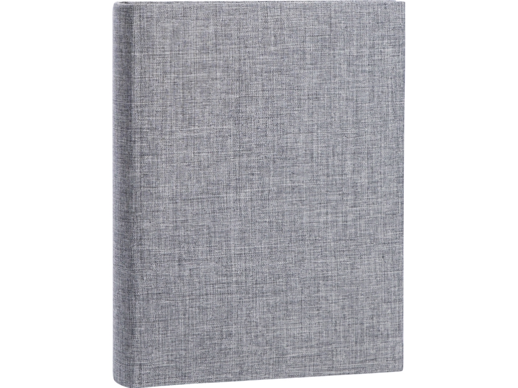 Focus Base Line Canvas Album Super 200 11x15 Grey - Fotoalbum