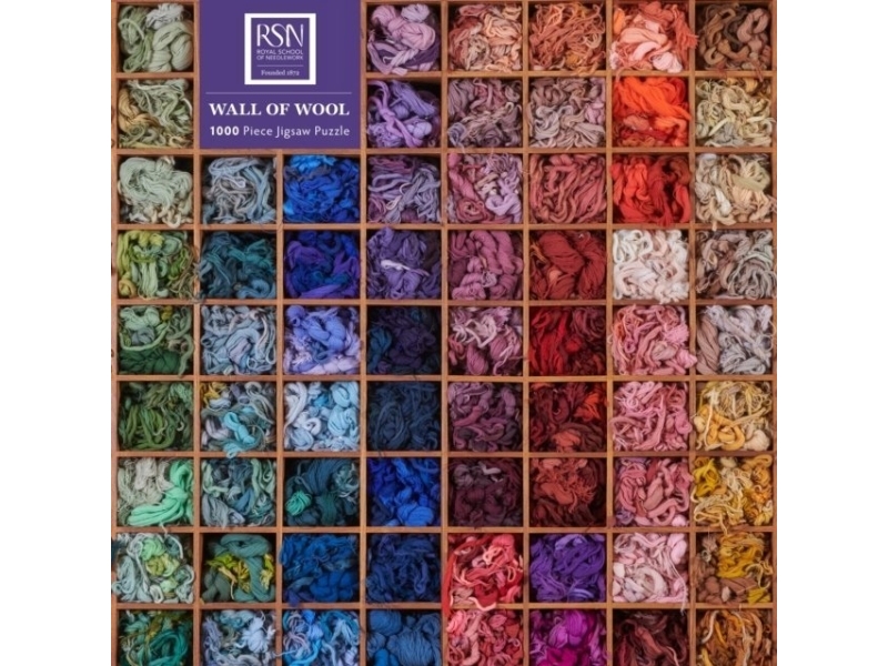 Teka Puzzle 1000 Farbige Wollgarne