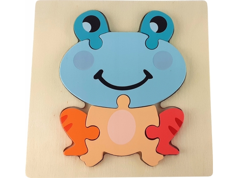 Teka Tierpuzzle Aus Holz