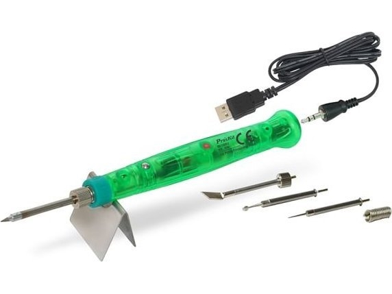Lödkolv för 3D-plastdetaljer, ProsKit | Datorkomponenter - Datorchassin & Tilbeör - IT-Verktyg | GameStuff
