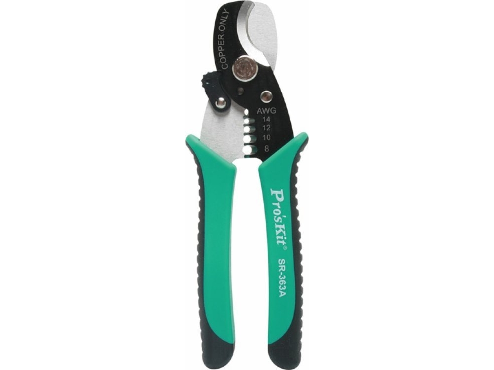 Universell kabelavbitare och avbitartång, SR-363A ProsKit | Datorkomponenter - Datorchassin & Tilbeör - IT-Verktyg | GameStuff