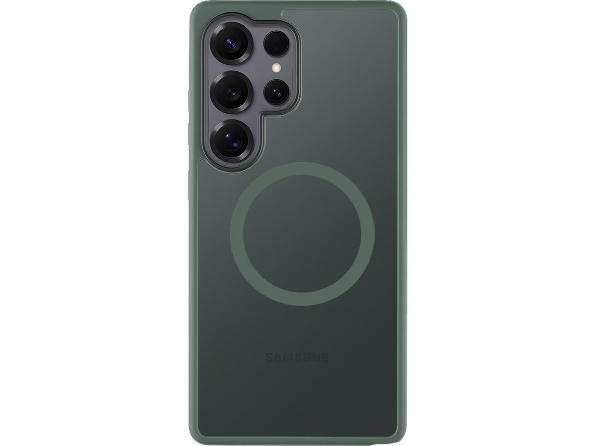 Tactical Magforce Hyperstealth Cover For Samsung Galaxy S25 Ultra Forest Žalias