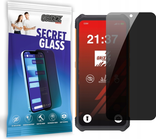 Grizzglass Secretglass Privatlivsglas Til Cubot Kingkong Es