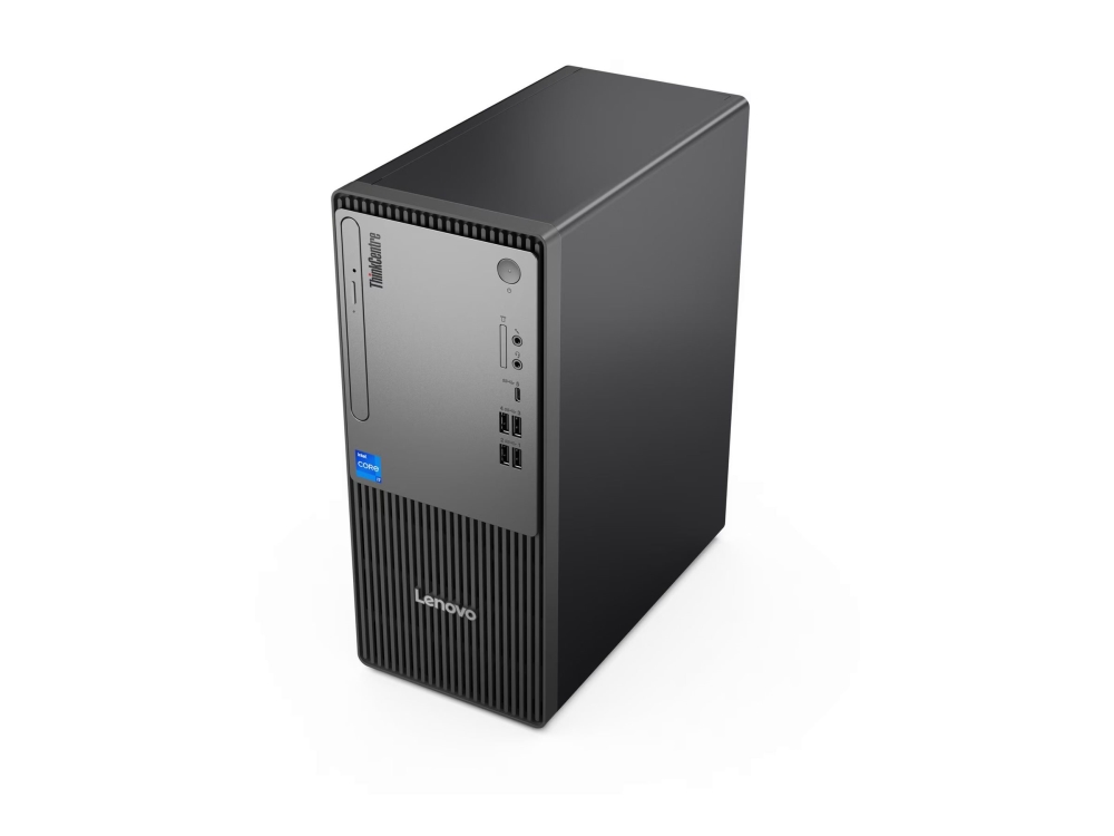 Lenovo ThinkCentre neo 50t Gen 5 12UD - Tower Core i5 i5-14400 / op til 4.7 GHz - RAM 16 GB - SSD 1 TB - TCG Opal Encryption 2, NVMe - UHD Graphics 730 - Win 11 Pro - skærm: ingen - tastatur: engelsk - Europa - sort - Lenovo TopSeller - med 3 Years Lenovo Onsite Support