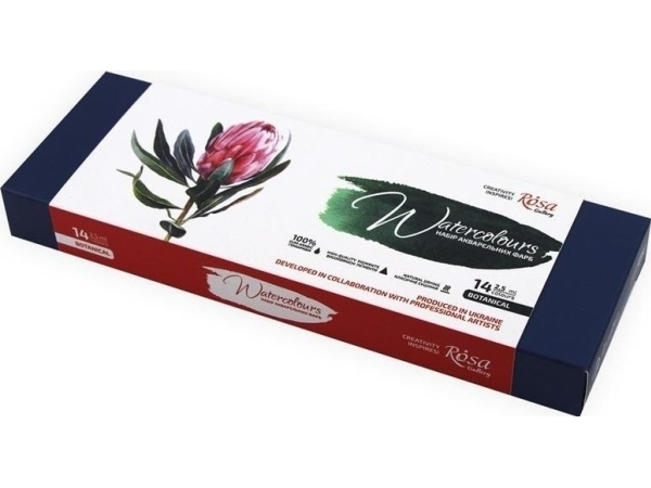 Botanycal akvarelstifter 14 farver