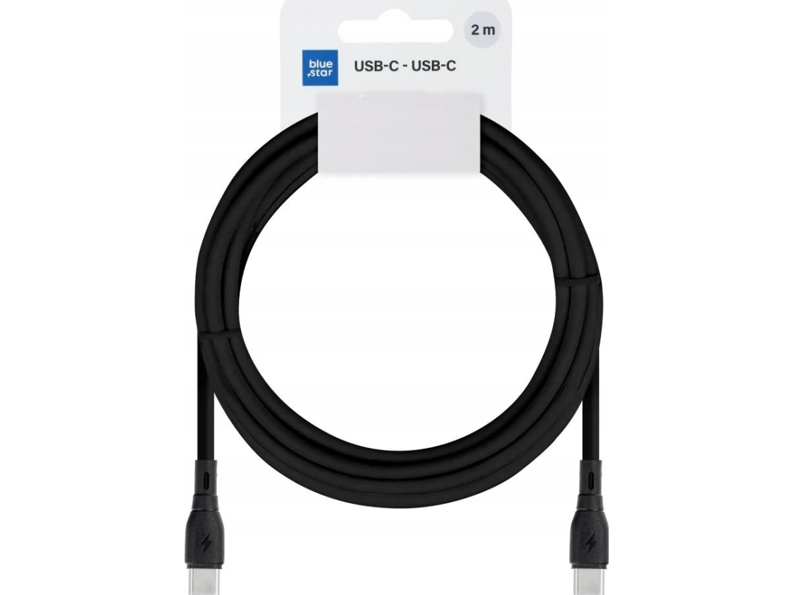 Usb-Kabel Bluestar Usb-C - Usb-C 2 M Schwarz