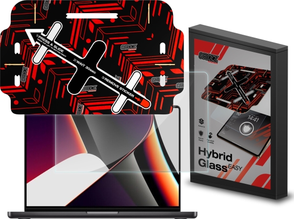 Grizzglass Hybridglas Easy Für Apple Macbook Pro 16" M4 Pro (2024)