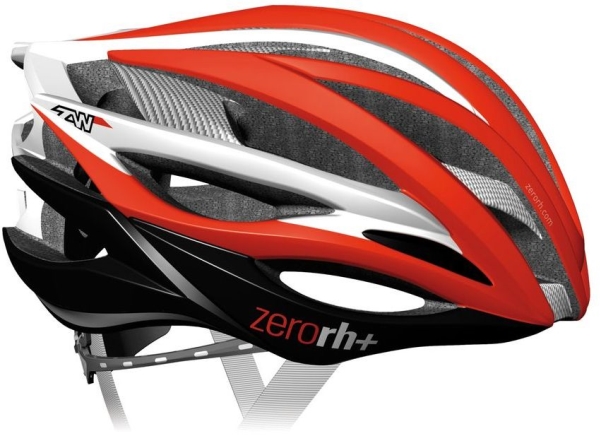 Rh+ Fahrradhelm Zw Rot-Weiß Ehx6050 01 Rot-Weiß R. L/Xl (58-62)