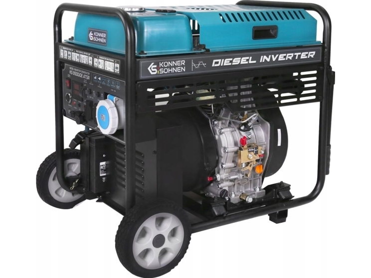 KÖNNER &amp SÖHNEN inverter dieselgenerator KS 9500iDE ATSR 10kW 230V | Verktyg & Verkstad - För verkstaden - Generator och kompressor | GameStuff