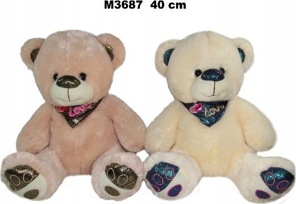 Teddy Bear M-3687 40Cm 62809