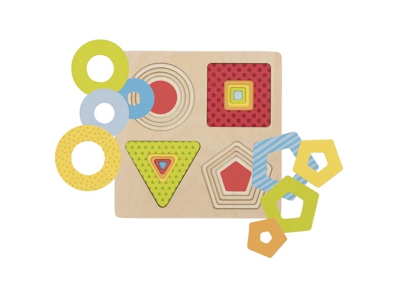 Goki 57705, Formpuzzle, 16 Stück(E), Ausbildung, Kleinkind, 2 Jahr(E)