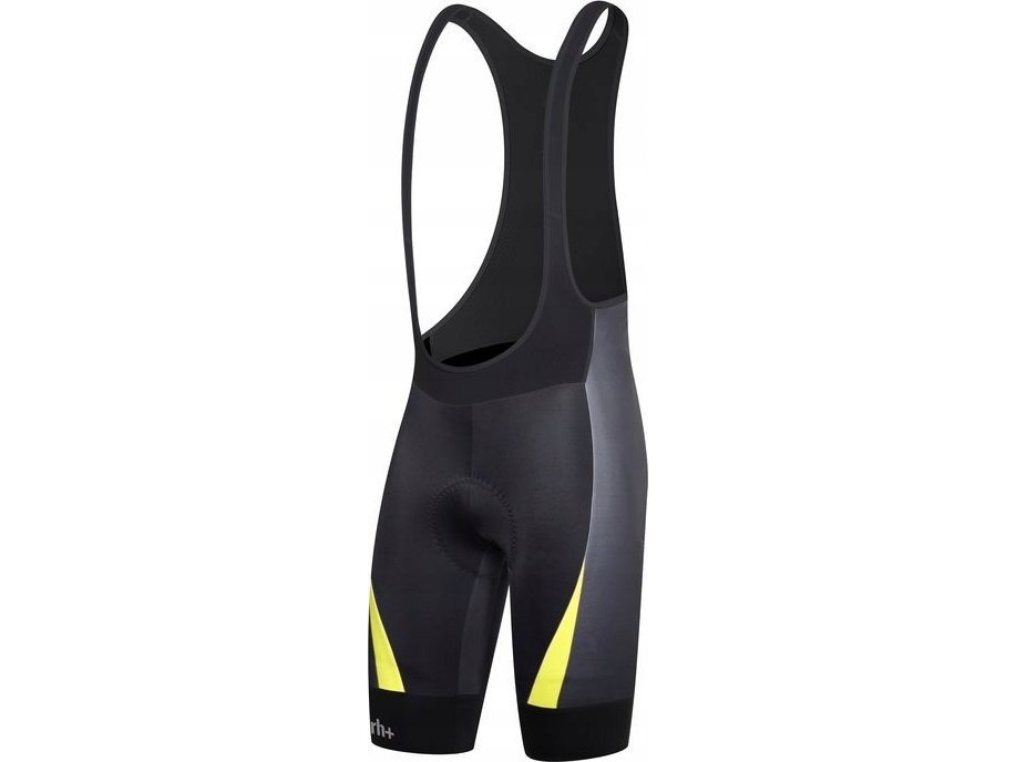 Shiver Bibshorts black # yellow fluo - M