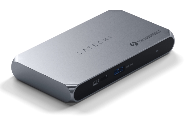 Satechi St-Ht4shm-Eu, Thunderbolt 4, Thunderbolt 4, Usb 3.2 Gen 2 (3.1 Gen 2) Type-A, 40000 Mbit/S, 60 Hz, 3840 X 2160, 6144 X 3456, 7680 X 4320, Gra