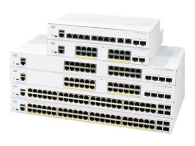 Cisco Business 350 Series Cbs350-16T-E-2G - Switch - L3 - Administreret - 16 X 10/100/1000 + 2 X Gigabit Sfp - Monterbar På Stativ - Genproduceret