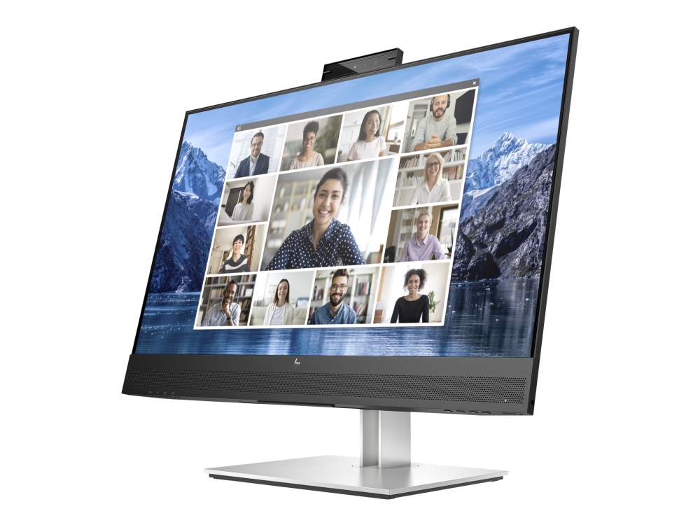 Hp E27m G4 Conferencing Monitor - E-Series - Led-Skærm - 27" - 2560 X 1440 Qhd @ 75 Hz - Ips - 300 Cd/M² - 1000:1 - 5 Ms - Hdmi, Displayport, Usb-C -