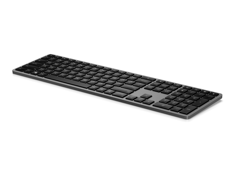 HP Dual Mode 975 - Tastatur - bagbelyst - trådløs - Bluetooth - dansk
