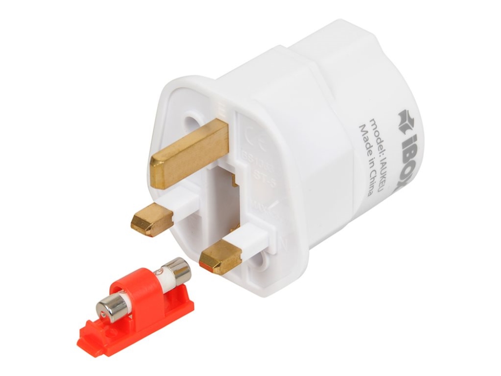 Ibox Netzadapter Uk-Eu Iaukeu
