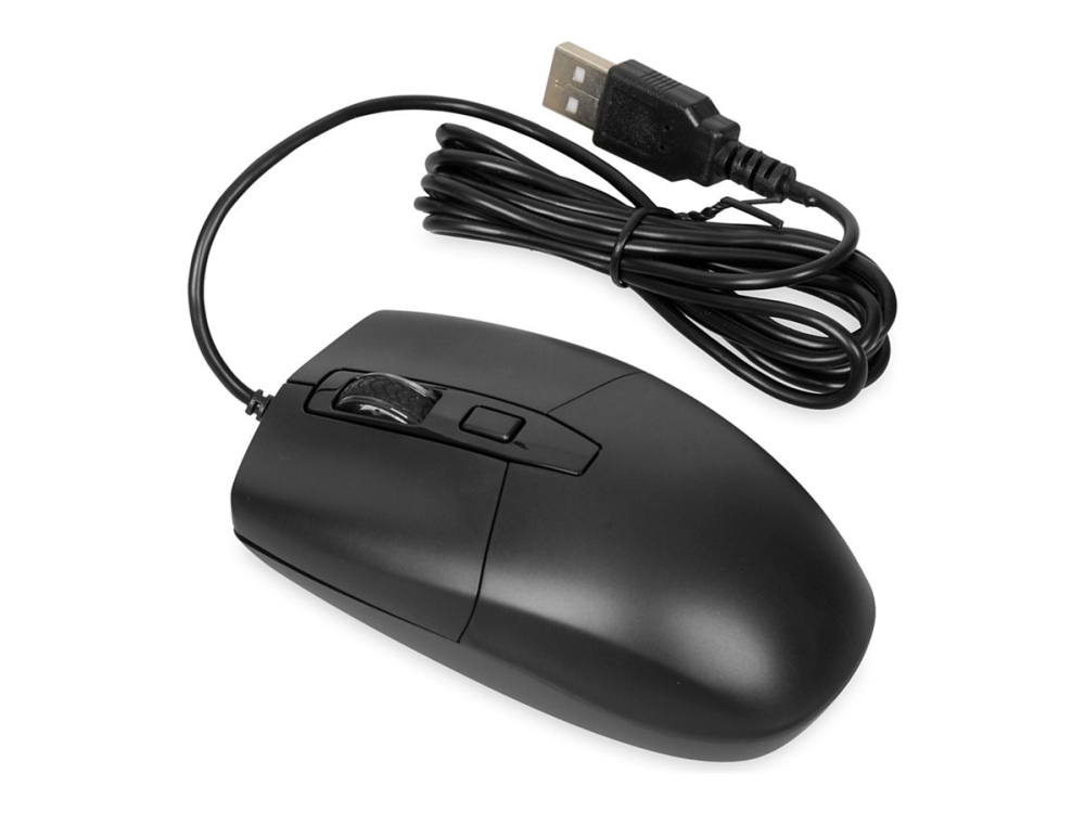 Ibox Rook - Mus - Højre- Og Venstrehåndet - Optisk - 3 Knapper - Kablet - Usb - Sort