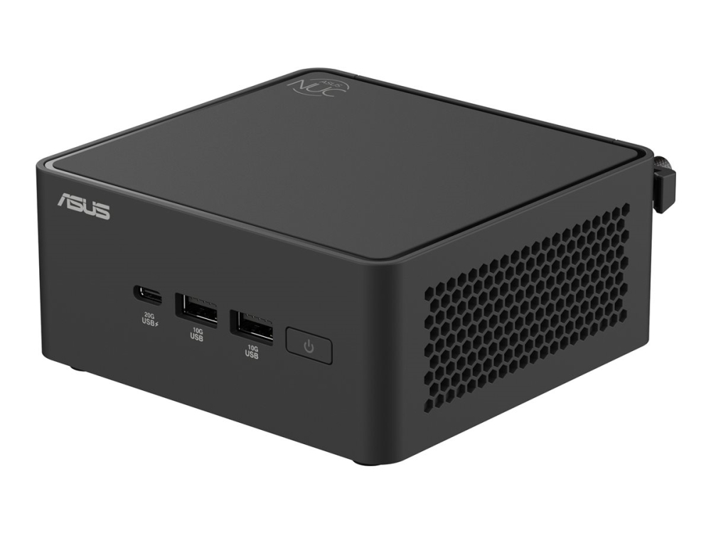 ASUS NUC 15 Pro Tall Kit - Barebone - mini-PC 1 x Core Ultra 5 210H / upp till 4.8 GHz - RAM 0 GB - Intel Graphics - IEEE 802.11ax (Wi-Fi 6), IEEE 802.11be (Wi-Fi 7), Bluetooth 5.4 - svart | Datorer & Surfplattor - Stationära datorer | GameStuff