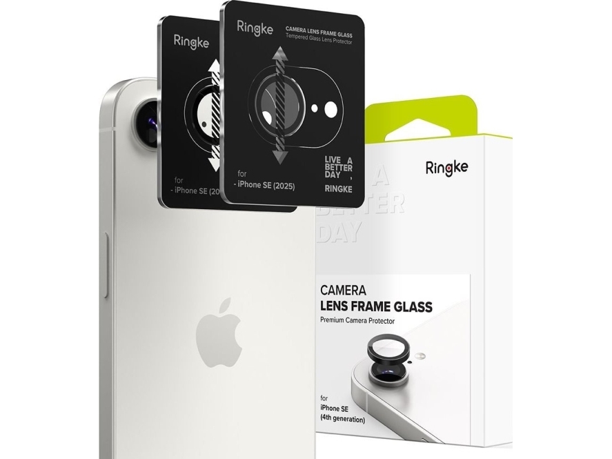 Osłona Aparatu Ringke Camera Frame Protector 2-Pack Iphone 16E Black