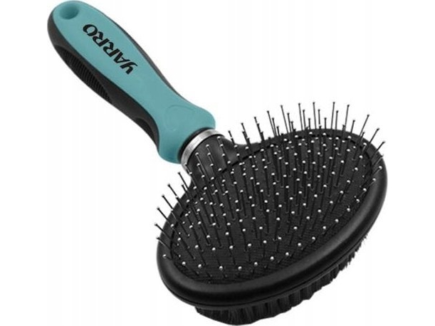 YARRO oval børste dobbeltsidet L 20 x 11,5 x 5 cm