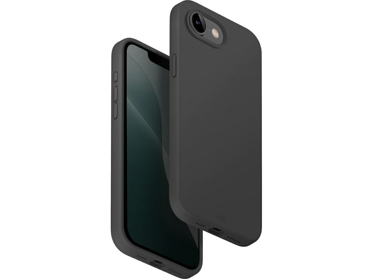 Uniq Lino Magclick Ladehülle Für Iphone 16E - Grau