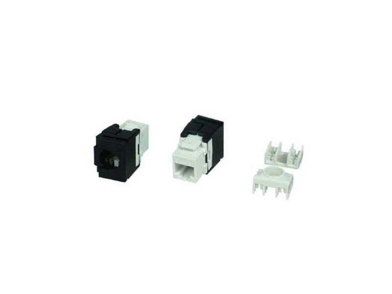 Logon Lks310, Flad, Hvid, Rj-45, Rj-45, Hunstik, Cat5e