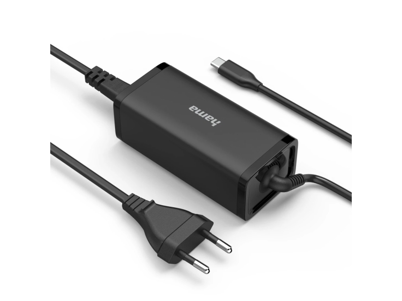 Hama 00200024, Bärbar dator, Inomhus / utomhus, 100 - 240 V, 100 W, 3.3 - 21 V, USB-to-DC | Datorkomponenter - Nätaggregat - Övriga nätaggregat | GameStuff