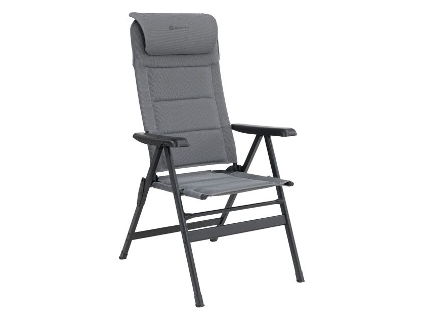 Outwell Teton, 150 kg, Campingpall, 4 ben, 6 kg, Gjuten aluminium, Polyester, Grå | Utomhus - Camping - Bord och stolar | GameStuff