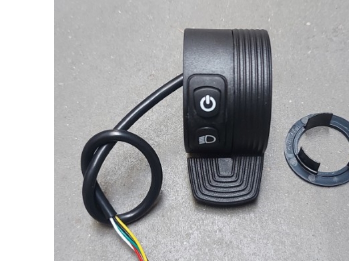 On/off/gashåndtag til MCU-Sport ElLøbehjul HPI46 36V