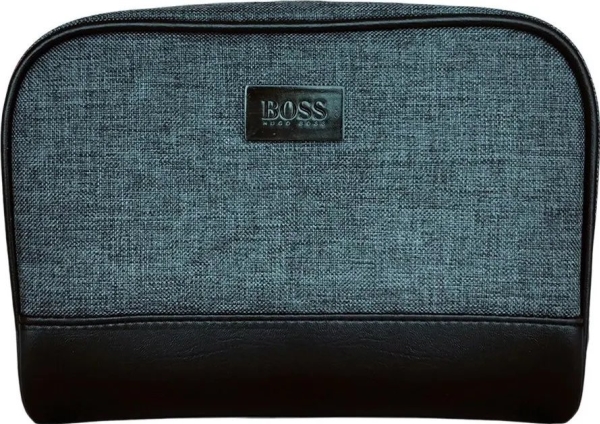 Hugo Boss Hugo Boss, "Boss Bottled Tonic", Toilettenpapier, Gwp-Tasche, Grau