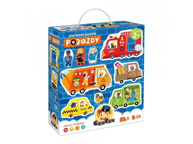 Puzzle Czuczu Erste Puzzle-Fahrzeuge 93617