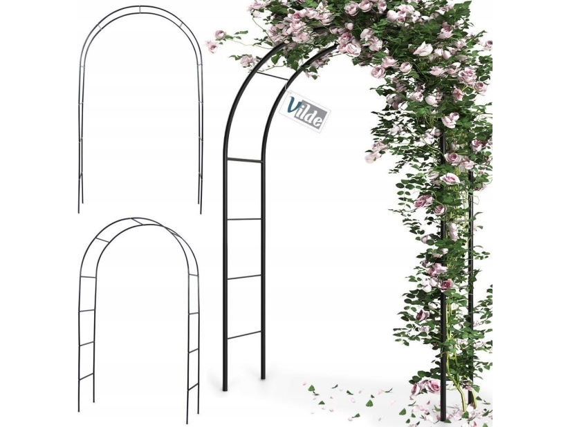 Vilde trädgårdspergola i metall 145x235 cm | Grill, Bål & Terrasse - Terrass - Paviljonger | GameStuff