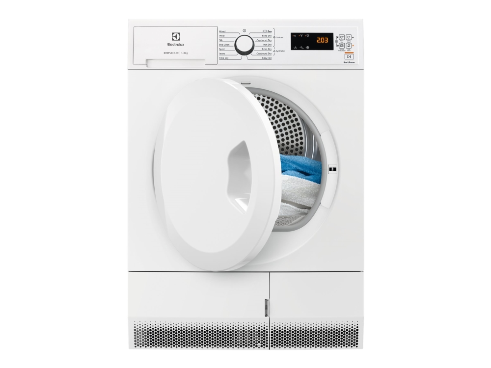 Electrolux EW2H328R4 - kuivausrumpu - leveys: 59.6 cm - syvyys: 62.3 cm - korkeus: 85 cm - etukäyttöinen
