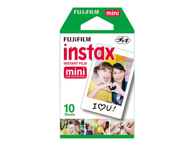 Fujifilm Instax Mini - Färgfilm för snabbframkallning - instax mini - ISO 800 - 10 exponeringar | Foto och video - Foto- & videotillbehör - Övriga | GameStuff