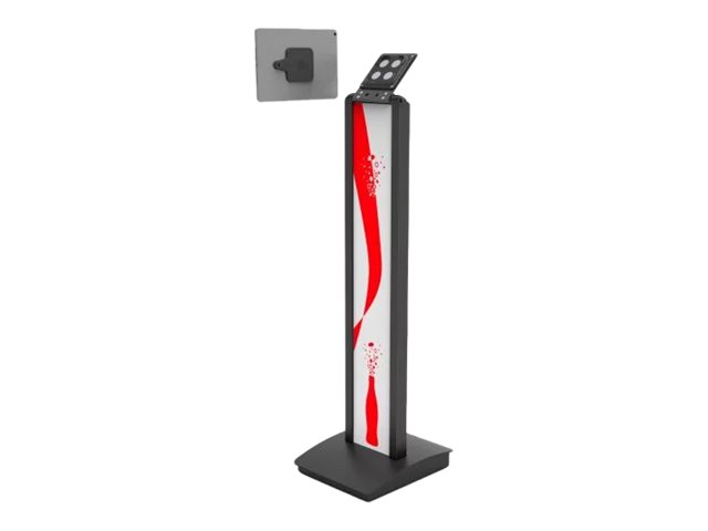 Compulocks Universal Tablet Magnetic Brandable Floor Stand - Stativ - For Tablet - Brandable, Magnetic - Sort - Monteringsgrænseflade: 100 X 100 Mm -